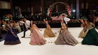 BEST INDIAN BOLLYWOOD WEDDING RECEPTION DANCE 2018