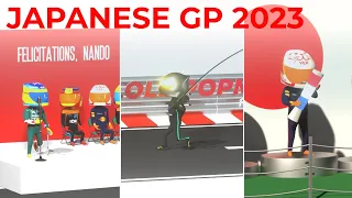 Japanese GP 2023 | Highlights | Formula 1 Animated Comedy