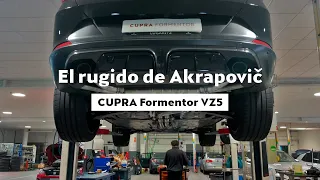 Transformando el rugido del CUPRA Formentor VZ5: Instalación del escape Akrapovič