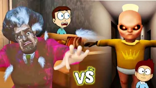 Scary Teacher 3D vs The Baby in Yellow | Shiva and Kanzo Gameplay