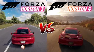 Forza Horizon 3 vs. Forza Horizon 4 – Side by Side Comparison