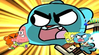 [MUGEN IMT BLUE] Team Gumball VERSUS Team SpongeBob
