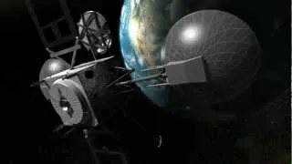 Satellite Animation for NASA's Tracking and Data Relay Satellite Program (TDRS)