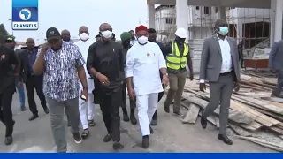 Gov Hope Uzodinma Inspects Ongoing Projects In Owerri