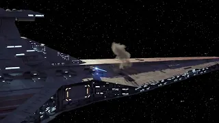 Star Wars Venator vs Covenant cruiser