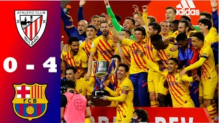 Barcelona DESTROY Athletic Bilbao In The Copa Del Rey Final | Match Review