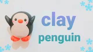 How to make an easy  clay Penguin#2 by Gifted Hands | playdoh Penguin