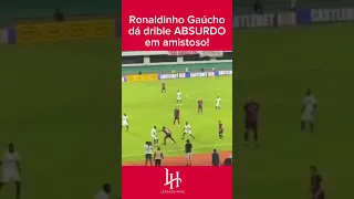 OLHA O QUE O RONALDINHO FEZ AOS 43 ANOS DE IDADE! #shorts