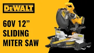 DeWalt 60V 12" Sliding Miter Saw