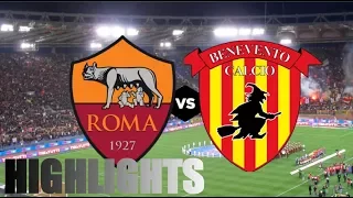 Benevento-Roma 0-4 - goals highlights HD - 20/09/17