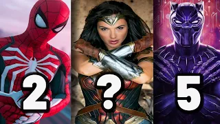 Top 10 Best Superhero Costumes In Movies || Best Suits || SuperDuper Verse