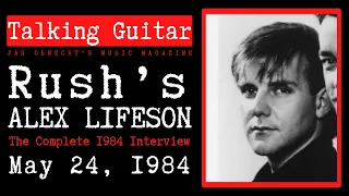 Rush’s Alex Lifeson: The Complete 1984 “Grace Under Pressure” Interview