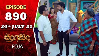 ROJA Serial | Episode 890 | 24th July 2021 | Priyanka | Sibbu Suryan | Saregama TV Shows Tamil