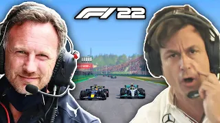 If F1 Team Principals Played F1 22 Together... (Ai Voice Meme)