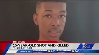 Police search for killer after 15-year-old is shot and killed on Indy's northeast side