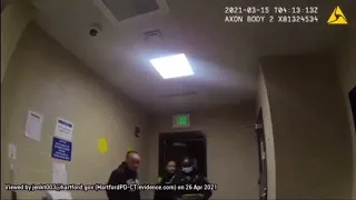 Hartford Police body cam footage of assault