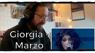 METALHEAD REACTS| Giorgia - Marzo - (live lardra di Vento Tour 2003)