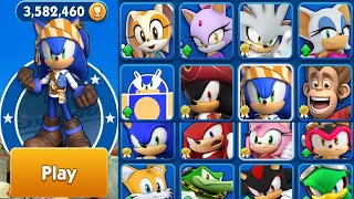 Sonic Dash - Pirate Sonic Unlocked vs All Bosses Zazz Eggman - All Characters Unlocked Shadow Amy