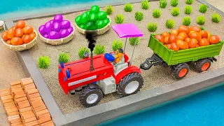 Top most creative diy mini tractor modern agriculture machinery science project @DIYFARMMODEL68