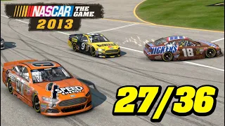 A WILD CHASE OPENER IN CHICAGO | NASCAR The Game: 2013 | Robby Gordon Season | R27/36 Chicagoland