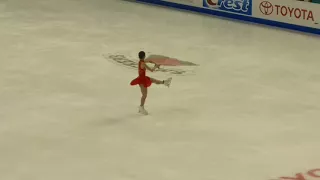 Mirai Nagasu at the US Ladies Figure Skating Championship, Jan. 5, 2018