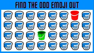 FIND THE ODD EMOJI OUT 🔍 | EMOJI PUZZLE QUIZ #13