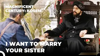 Silahtar Asks for Sultan Murad Permission for Love | Magnificent Century: Kosem