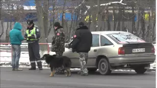 УНСО продовжують несення служби на блокпосту в м.Немирів.