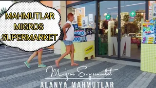 Alanya Mahmutlar  Market 2022 ! Alanya Mahmutlar ! Alanya Walking Tour  ! Alanya Antalya Turkey 2022