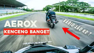 DRAG SENTUL ‼️ NEW VARIO 160 VS NEW AEROX 155 🔥 | GOKILL, VARIO 160 GANTIAN DITINGGAL SEKEBON ⁉️😱