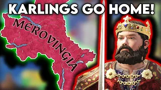 How to DESTROY The Karlings - Rewriting Frankish History - Crusader Kings 3 Gigachad Story