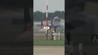 F 15 Afterburner Action RAF Lakenheath