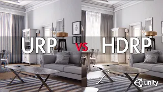 Unity URP vs HDRP - Quality Comparison