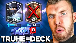 😱🌟LEGENDÄRE KÖNIGSTRUHE = DECK... (ich bereue es) | Clash Royale Deutsch