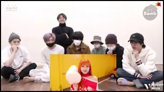 Bts reaction to Blackpink Song As if your last mv