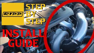 RIPP Supercharger Install | 3.6L Pentastar WK2 | Beginners Guide Step-by-Step