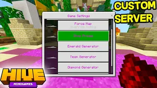 How To Play Hive Custom Servers! (Minecraft Bedrock)