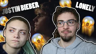 Me and my sister watch Justin Bieber & benny blanco - Lonely (Official Music Video) (Reaction)