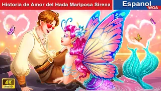 Histoire d'amour de La fée Sirène Papillon 🧜‍♀️❤️ Valentine Day Story |@WOASpanishFairyTales