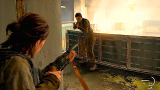 The Last of Us 2 Remastered  (PS5) - Encounters Gameplay - 4K - Funny Ragdolls Compilation