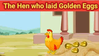 The Hen who laid Golden Eggs Story in English🥚 | Fairy Tales in English | Bedtime Stories #english