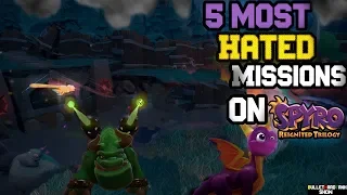Spyro Reginited Trilogy: Top 5 Most Hated Missions