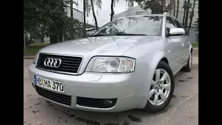Обзор Авто из Литвы, Audi A6 2.5 дизель, 2002 год, за 2650€