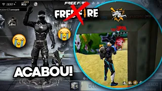 Obrigado free fire... MEU ULTIMO VÍDEO 💔