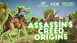 Gameplay Assasins Creed Origins xbox one x Enhanced com Dolby Atmos!!!