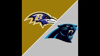 Ravens Vs Panthers- Live Reaction and Analysis