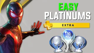 7 Games With EASY Platinum Trophies On PlayStation Plus Extra!