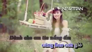 Karaoke Dành cho em   Hoàng Tôn Full Beat/Trịnh Luân vlog