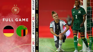 Germany vs. Zambia | Full Game | Women's Friendly