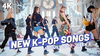 NEW K-POP SONGS | AUGUST 2022 (WEEK 3)